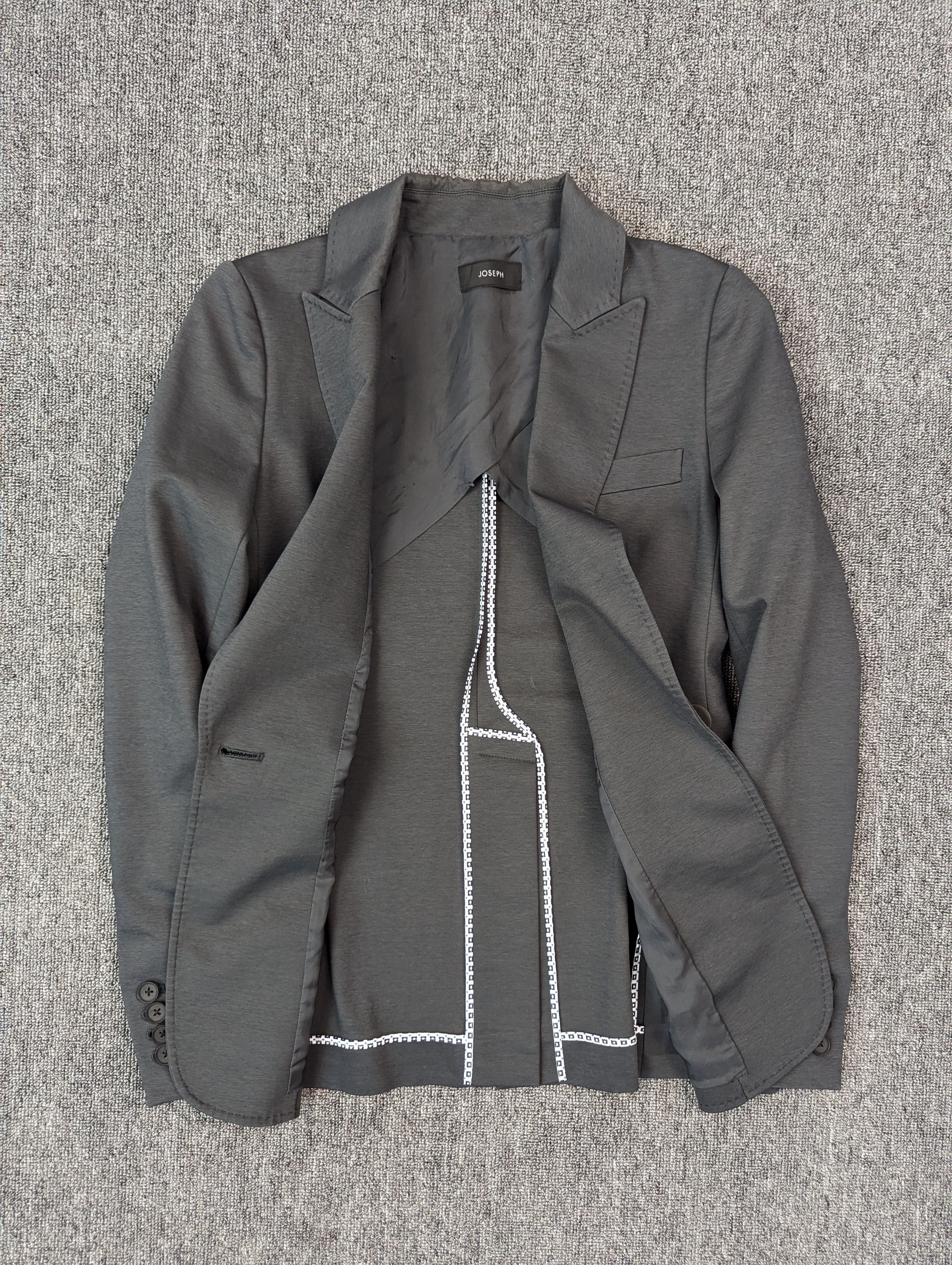 Joseph Women's Joseph Grey Style Blazer Jacket Size 36 Size XS / US 0-2 / IT 36-38 - 7 Thumbnail