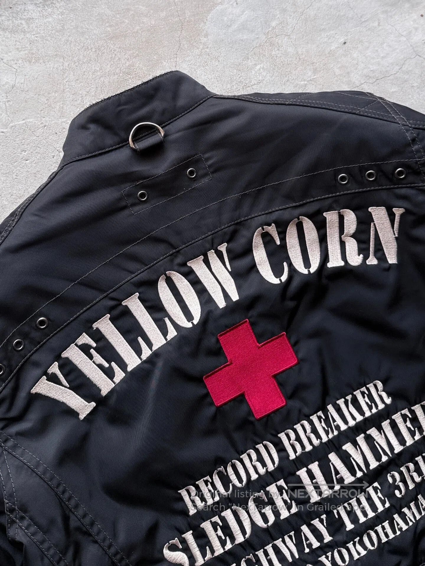 Vintage Vintage 00s Yellow Corn Motorcycle Jacket. Size US L / EU 52-54 / 3 - 7 Thumbnail