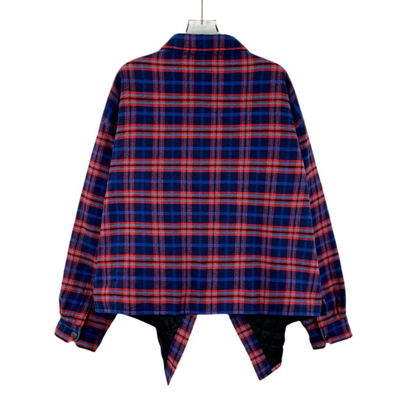 Balenciaga Balenciaga Parisian Checkered Cotton Lapel Long-Sleeved Shir Size XS / US 0-2 / IT 36-38 - 7 Thumbnail