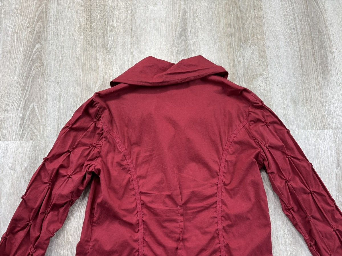Elisa Cavaletti × Japanese Brand Womens blouse Bottega by Elisa Cavaletti Size L/XL Color Red Size XL / US 12-14 / IT 48-50 - 9 Thumbnail