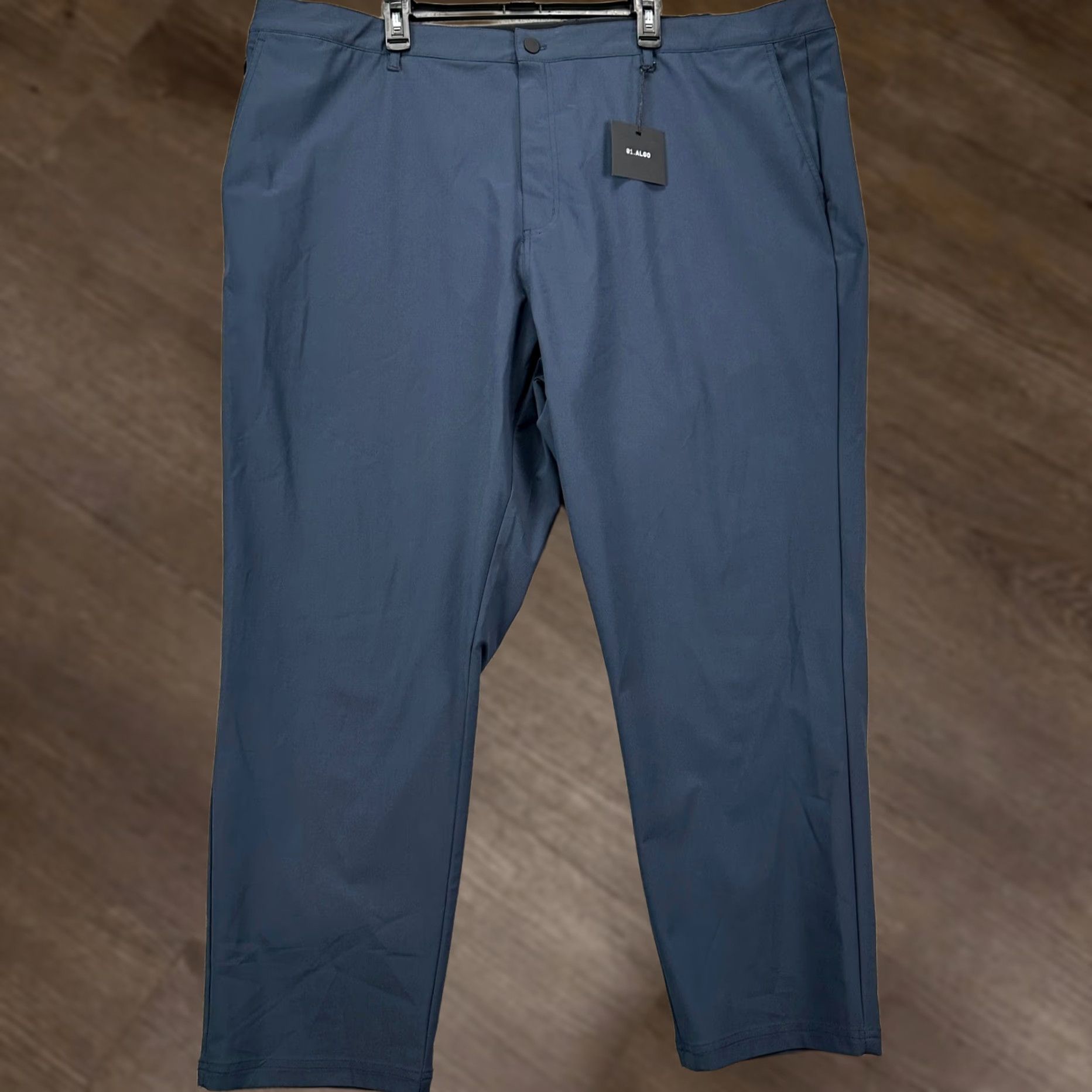 Vintage 01.Algo Pants Chino Golf Mens 44 Blue Performance Tech Wicking Athleisure NEW Size US 44 / EU 60 - 1 Thumbnail