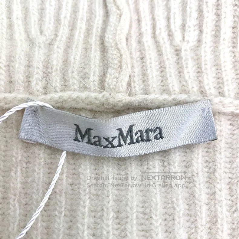 Max Mara Max Mara Apricot Wool Hooded Belted Knit Cardigan Size S / US 4 / IT 40 - 5 Thumbnail