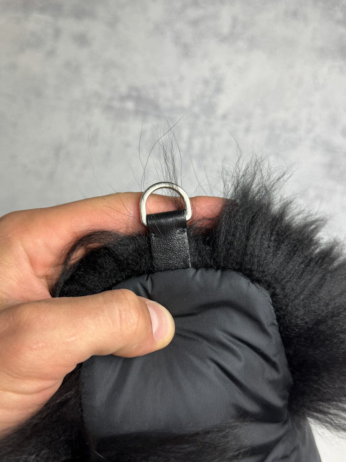 Prada Prada FW03 Asiatic Raccoon Real Fur Trapper Ushanka Hat Cap Size ONE SIZE - 18 Thumbnail