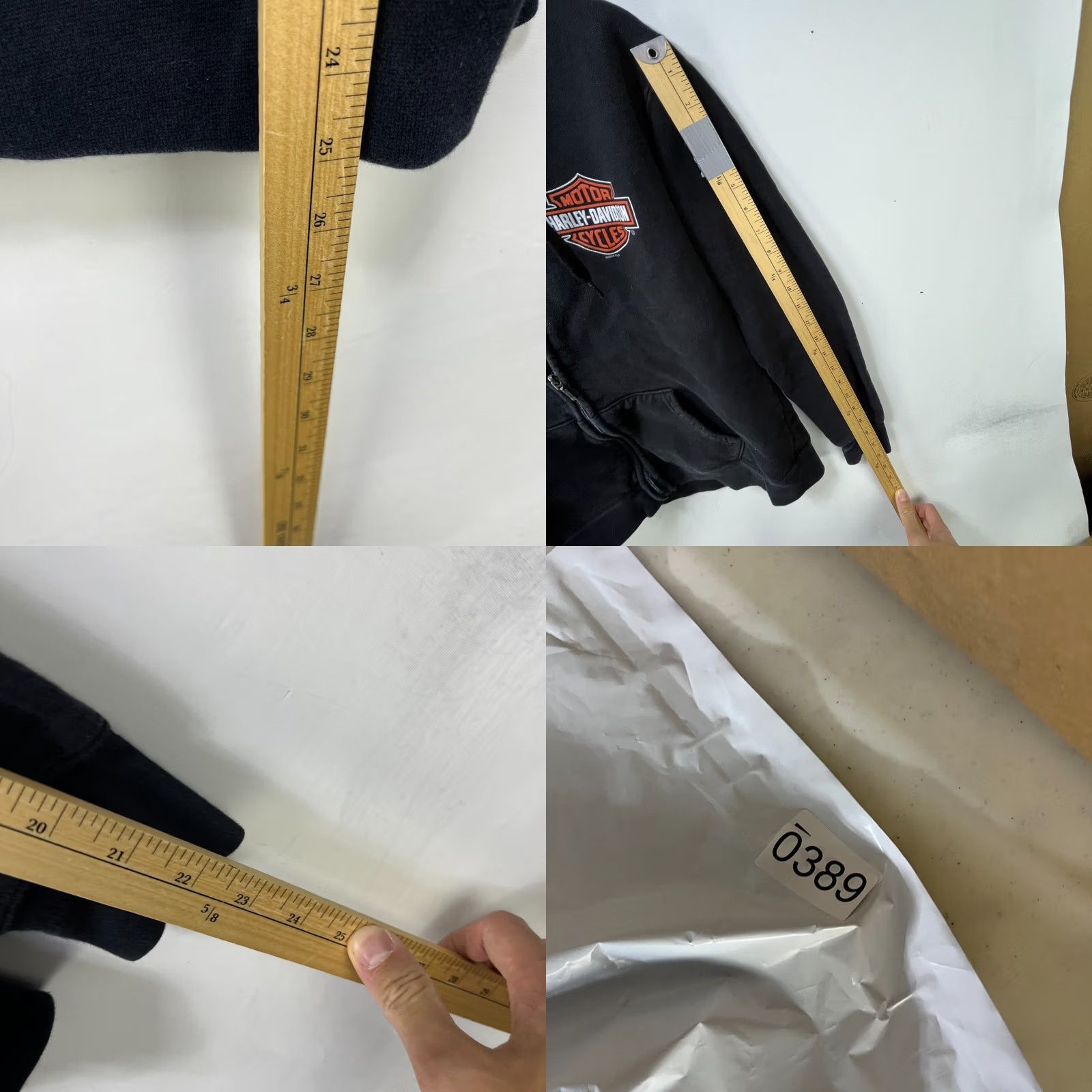 Harley Davidson VINTAGE Harley Davidson Hoodie Medium Zip Up Embroidered Logo Size US M / EU 48-50 / 2 - 8 Thumbnail