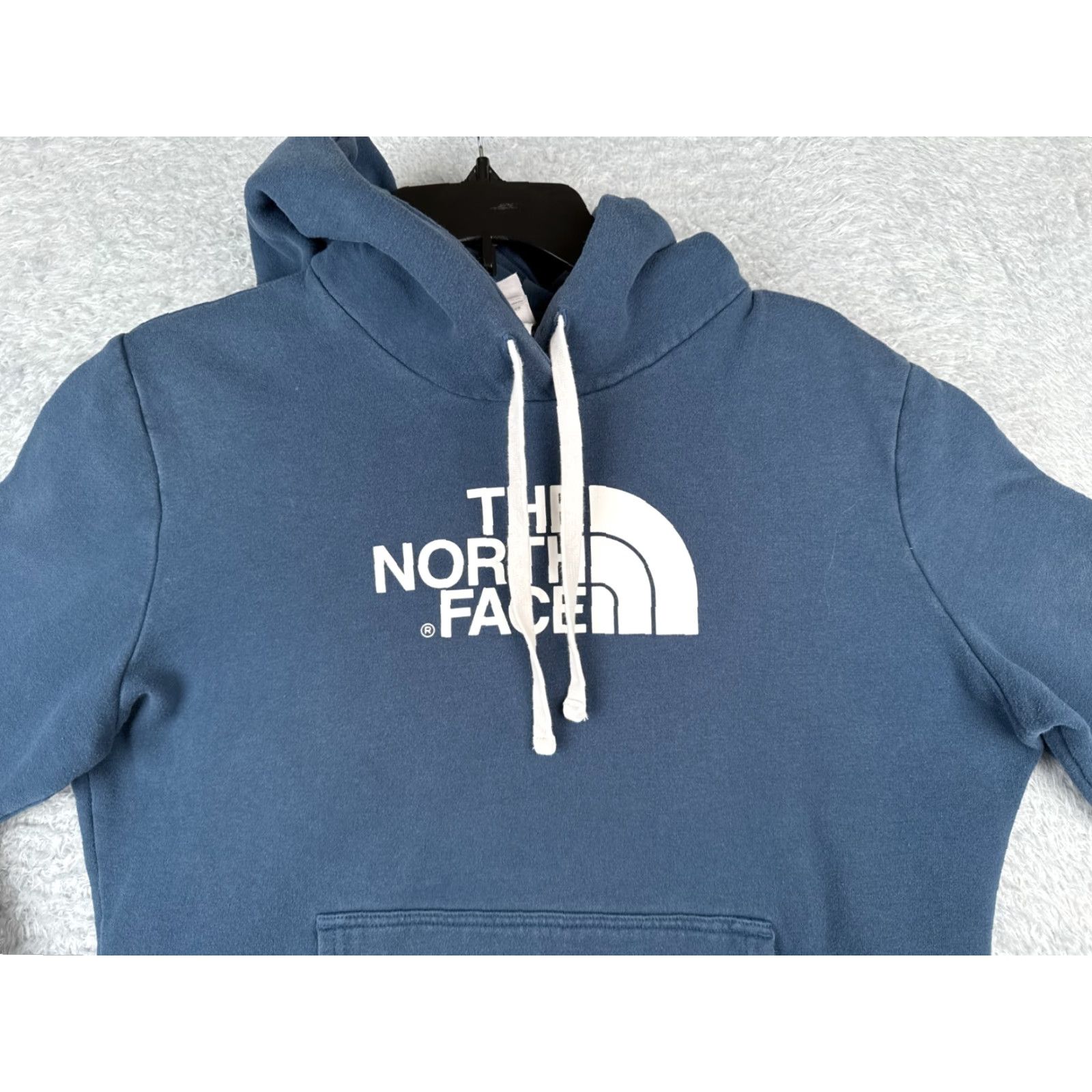 The North Face The North Face Hoodie Womens XL Blue Logo Pullover Jersey Crew Neck Size XL / US 12-14 / IT 48-50 - 4 Thumbnail