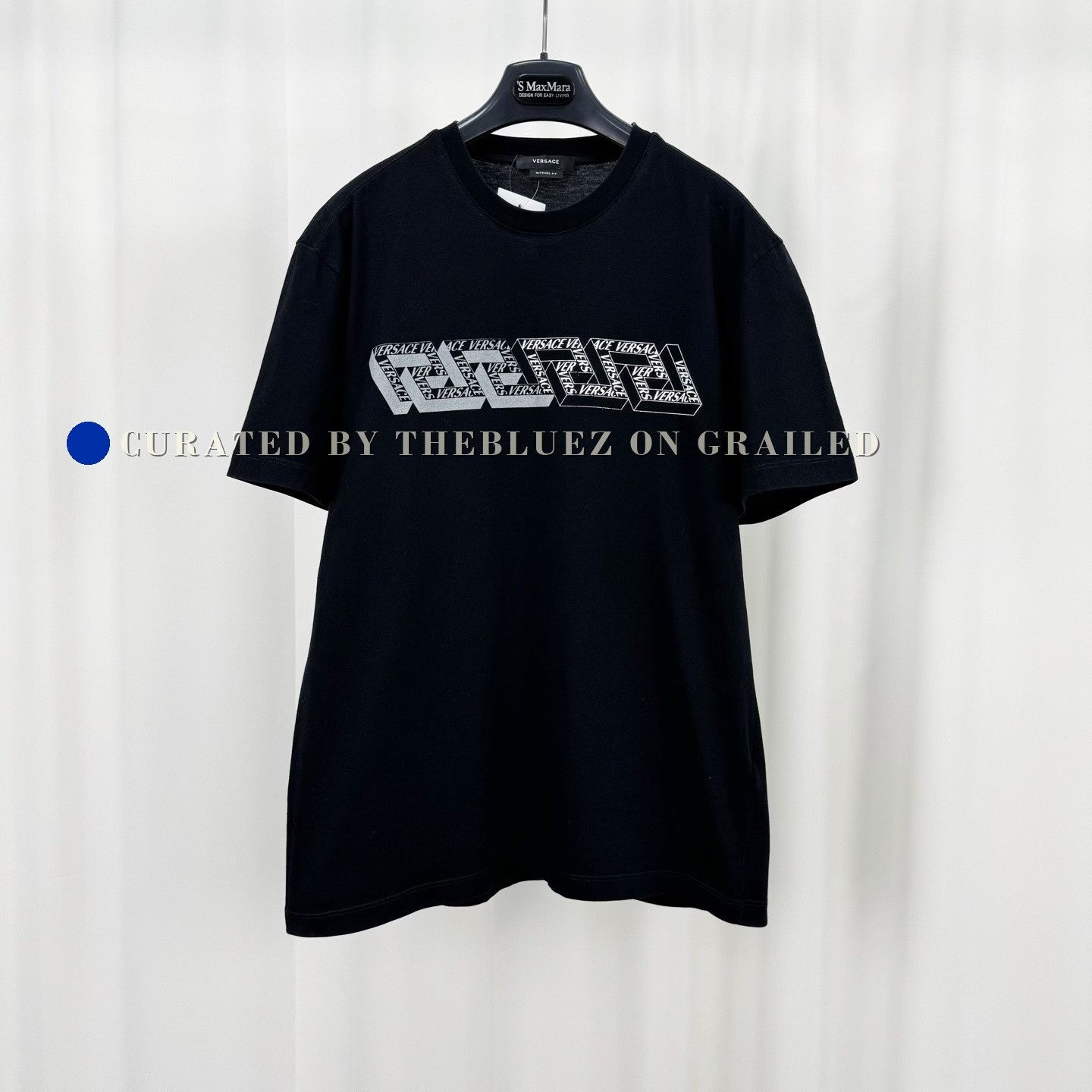 Versace Versace Printed Letter Short-Sleeve Size US S / EU 44-46 / 1 - 1 Thumbnail
