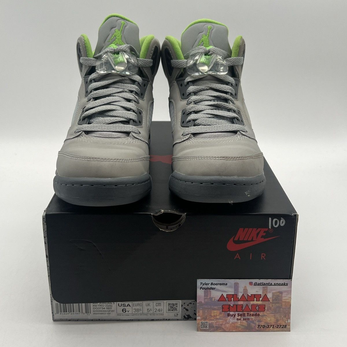Jordan Brand Air Jordan 5 Green Bean Size US 6 / EU 39 - 2 Thumbnail
