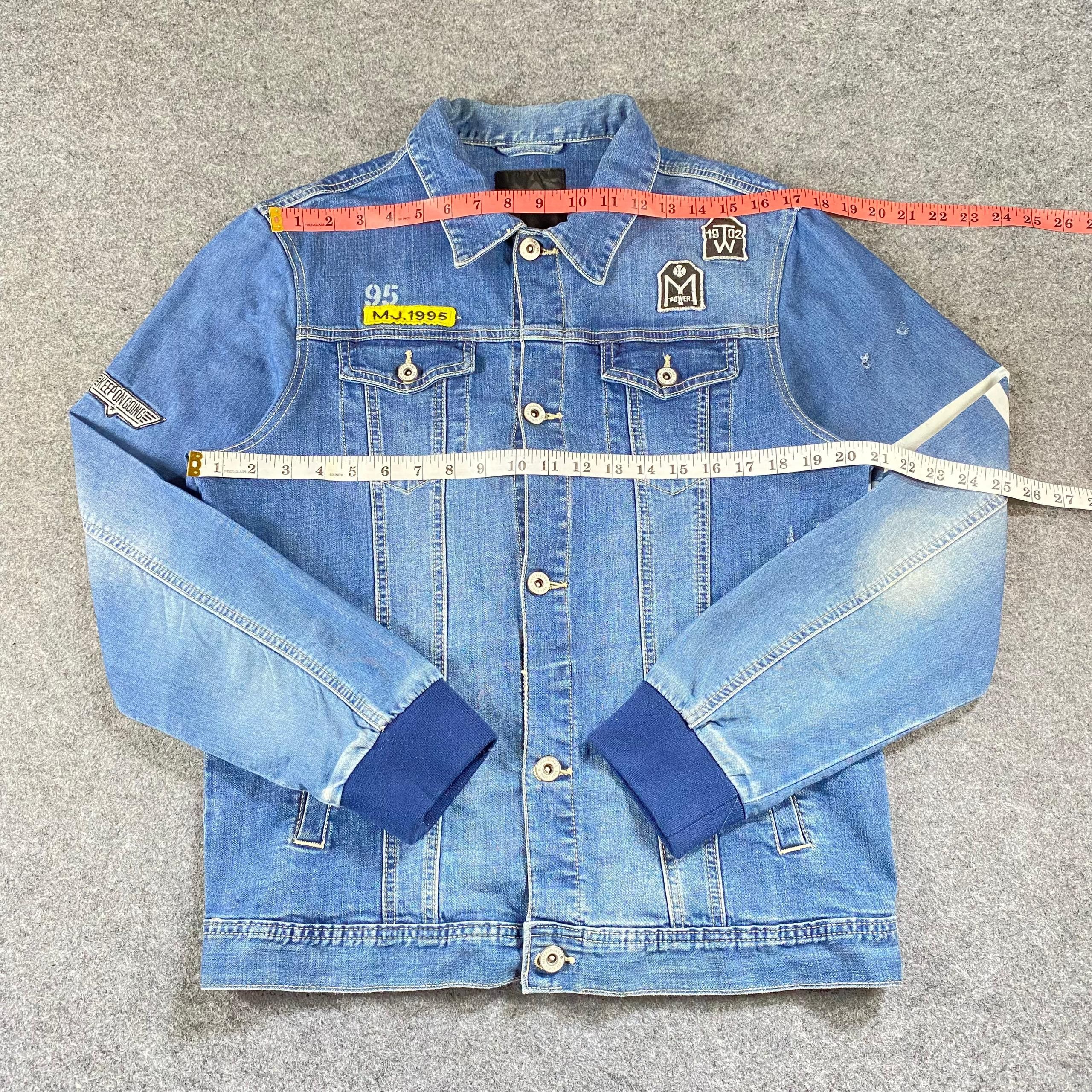 Hysteric Glamour Vintage Meters Bonwe Denim Jacket Size US XL / EU 56 / 4 - 6 Thumbnail