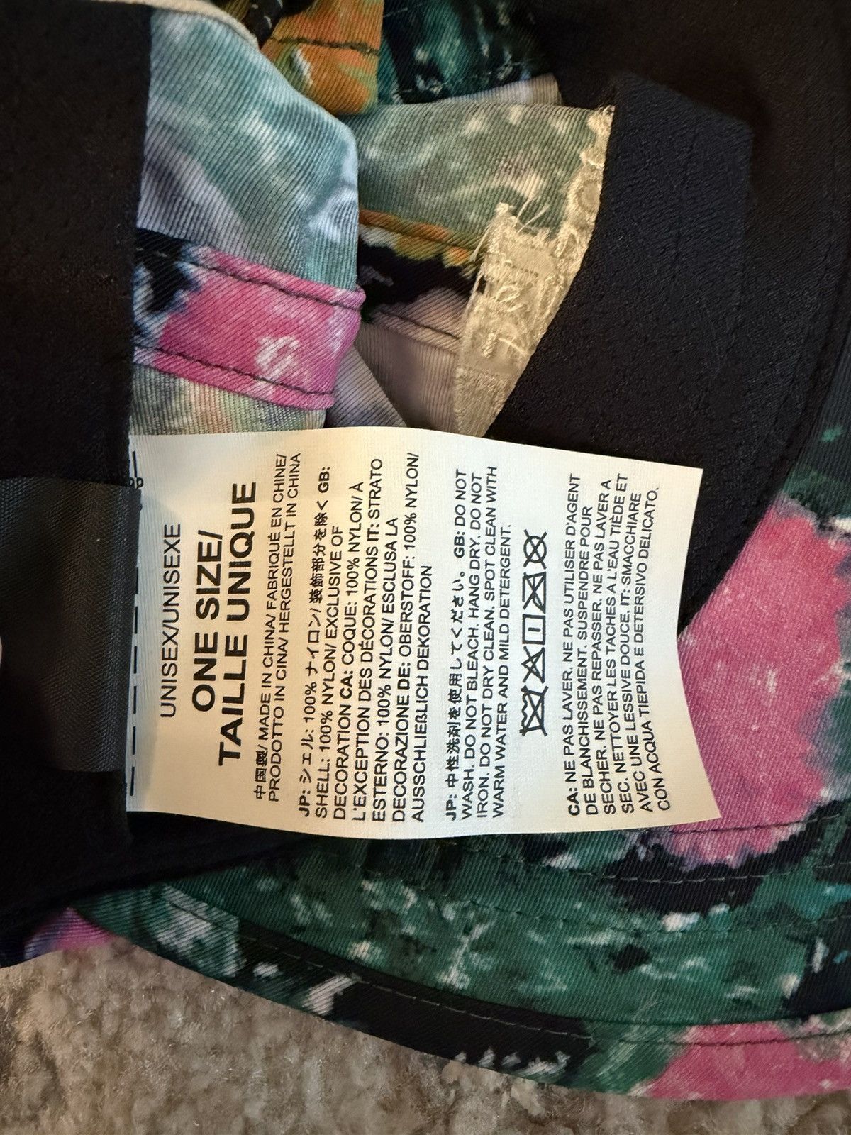 Supreme × The North Face Supreme x The North Face Trekking Soft Bill Cap Floral Size ONE SIZE - 7 Thumbnail