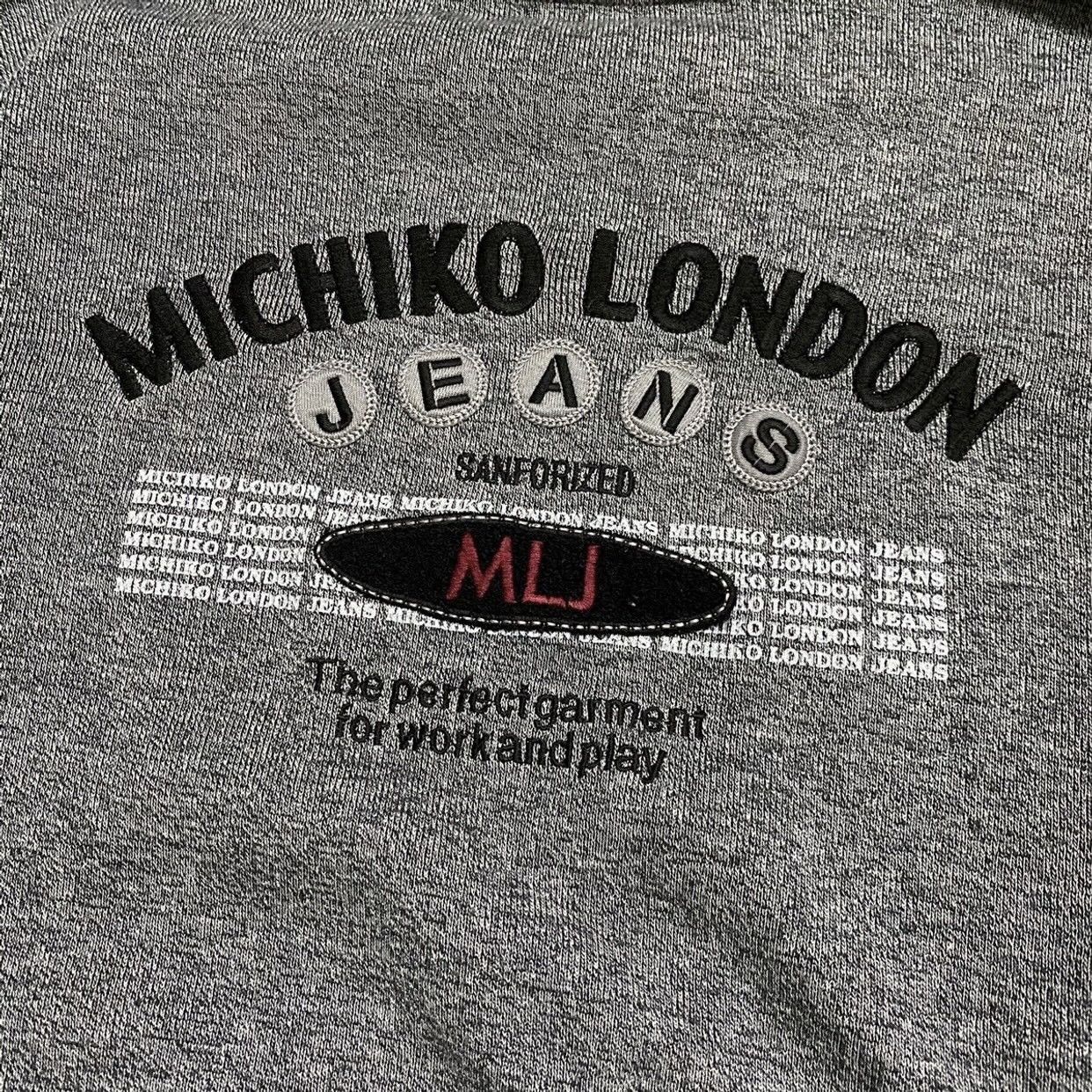 Japanese Brand × Michiko Koshino London × Vintage Vintage Michiko London Jeans Sweatshirts Size US L / EU 52-54 / 3 - 3 Thumbnail