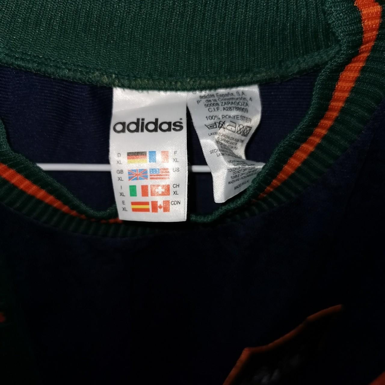Adidas Fc Newcastle United 1997 1998 Away shirt jersey Size US XL / EU 56 / 4 - 3 Thumbnail