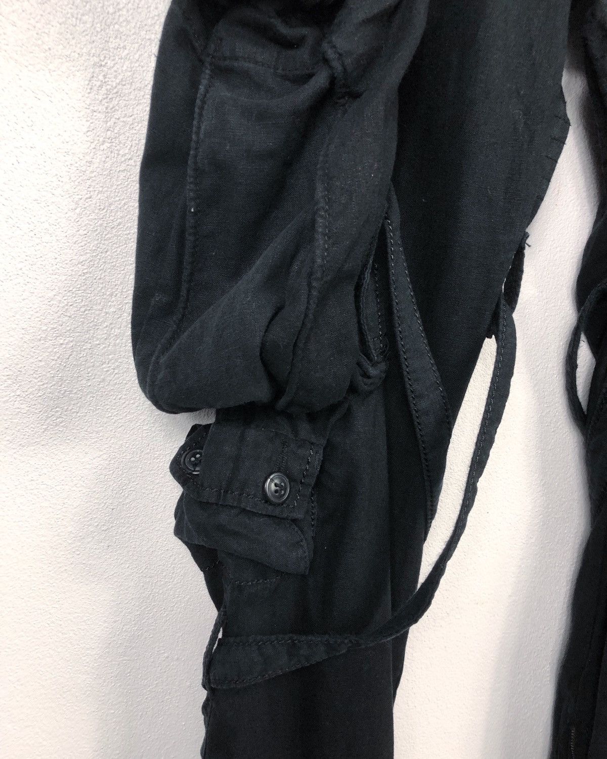 BUFFALO BOBS Rare Buffalo Bobs Noir Punk Bondage Cargo Pants Size US 30 / EU 46 - 5 Thumbnail