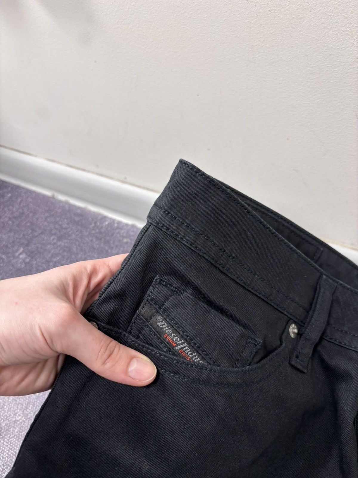 Diesel Diesel Thommer NWT Men’s Black Pants Jeans Stretch Size US 29 - 6 Thumbnail