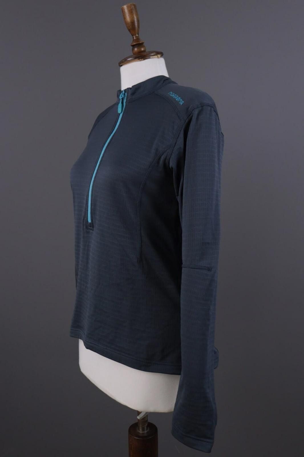 Norrona Norrona Bitihorn Gray 1/4 Zip Top Base Layer Size L Size L / US 10 / IT 46 - 8 Thumbnail