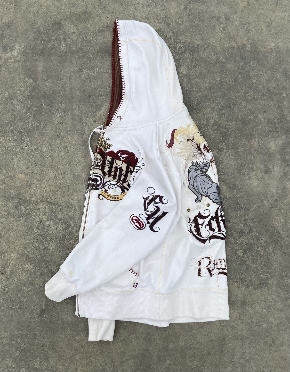 セール】【ecko unltd.】 サイドロゴライン ブリスター ジップ