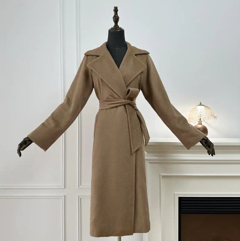 MaxMara Women's Camel Coat in Size XS 0089