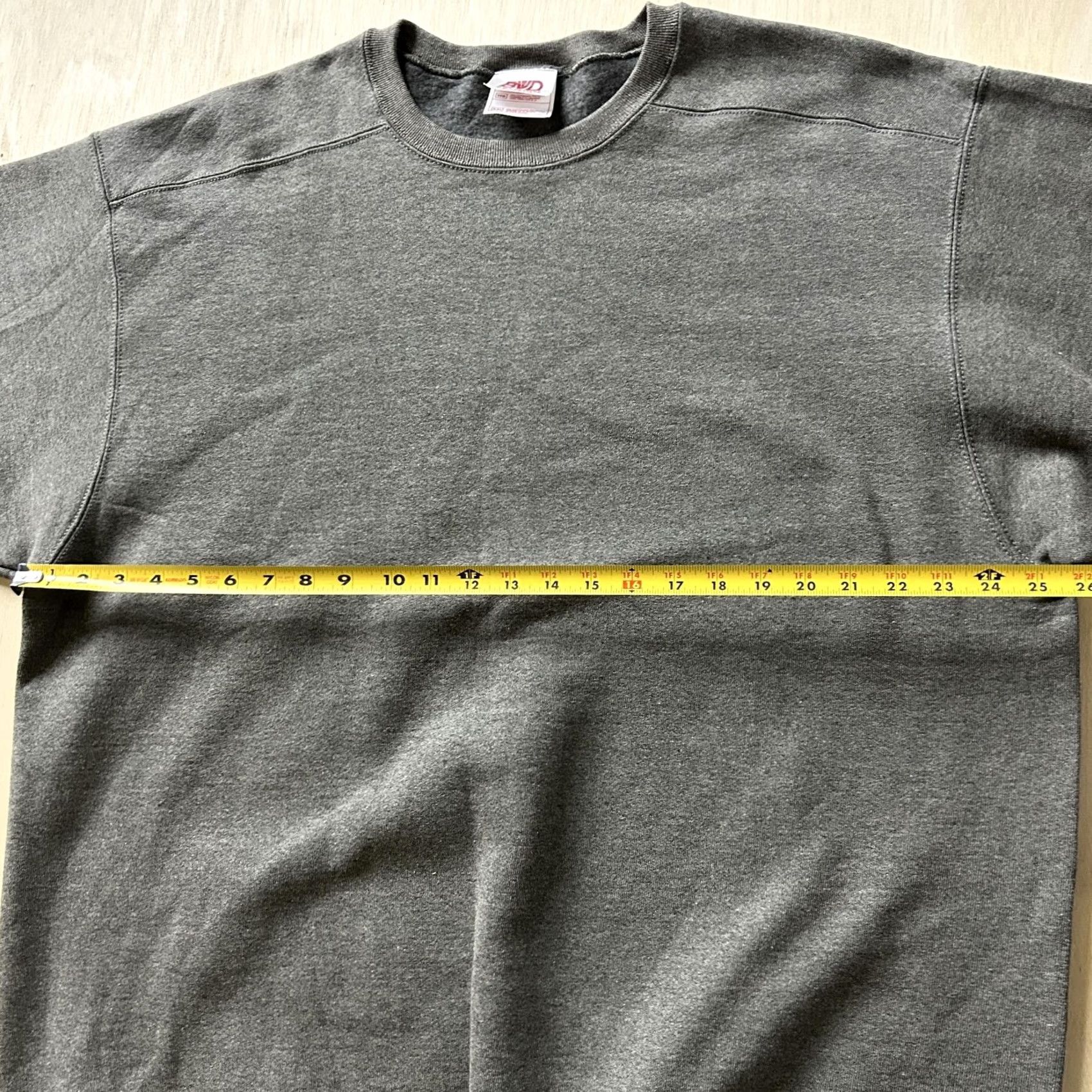 Vintage Vintage BVD Sweatshirt Mens 2XL Gray Fleece Crewneck Pullover Regular Fit Continuous Across Seasons Women? Size US XXL / EU 58 / 5 - 5 Thumbnail