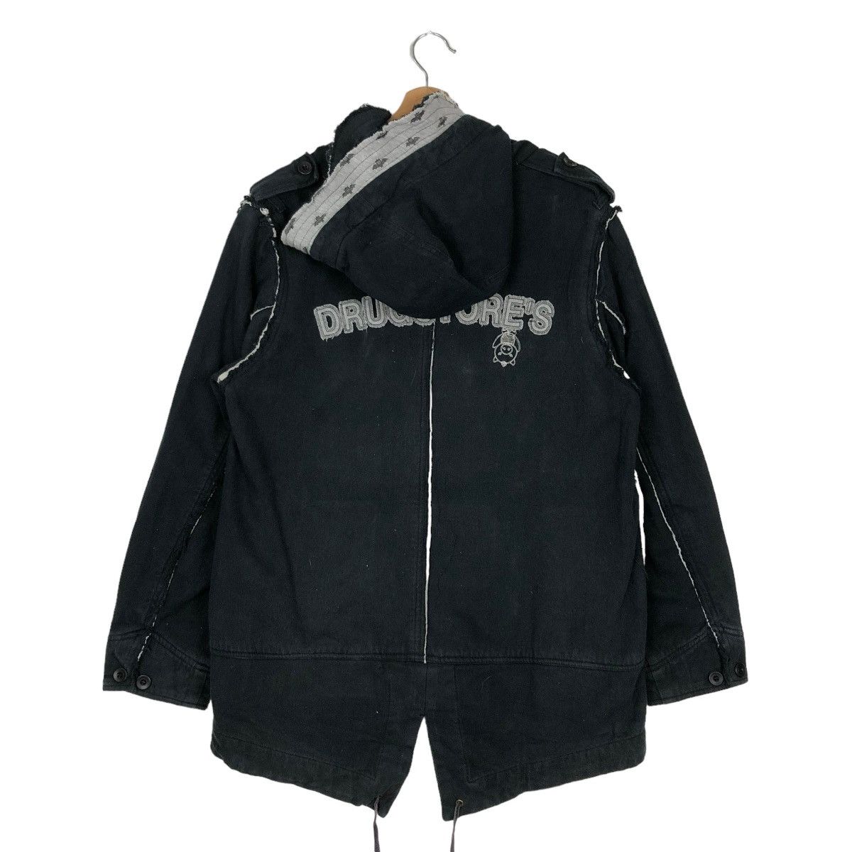 Hysteric Glamour 🔥VINTAGE BIKER JACKET PARKA DRUG STORES PUNK DESIGN Size US M / EU 48-50 / 2 - 7 Thumbnail
