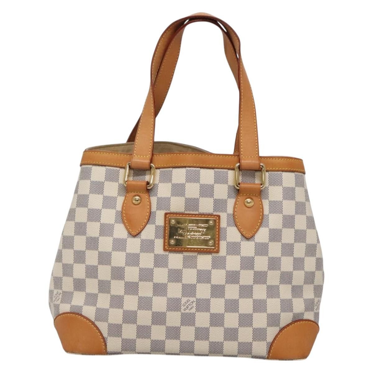 Louis Vuitton LOUIS VUITTON Damier Azur Hampstead PM Tote Bag N51207 Size ONE SIZE - 13 Thumbnail