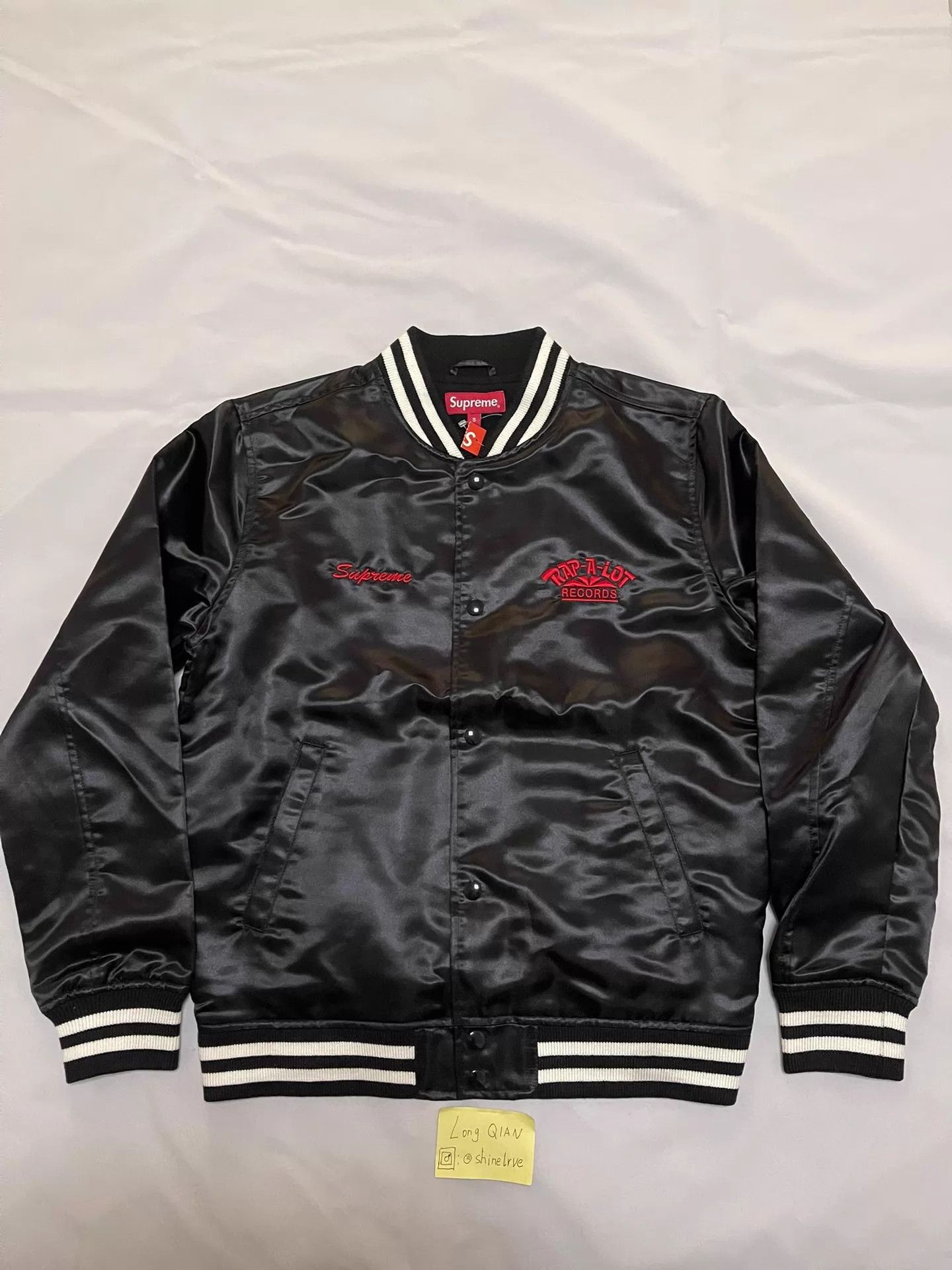 Supreme Supreme Rap A Lot Silk B&W Bball Jkt S New w/ Tags Size US S / EU 44-46 / 1 - 1 Thumbnail