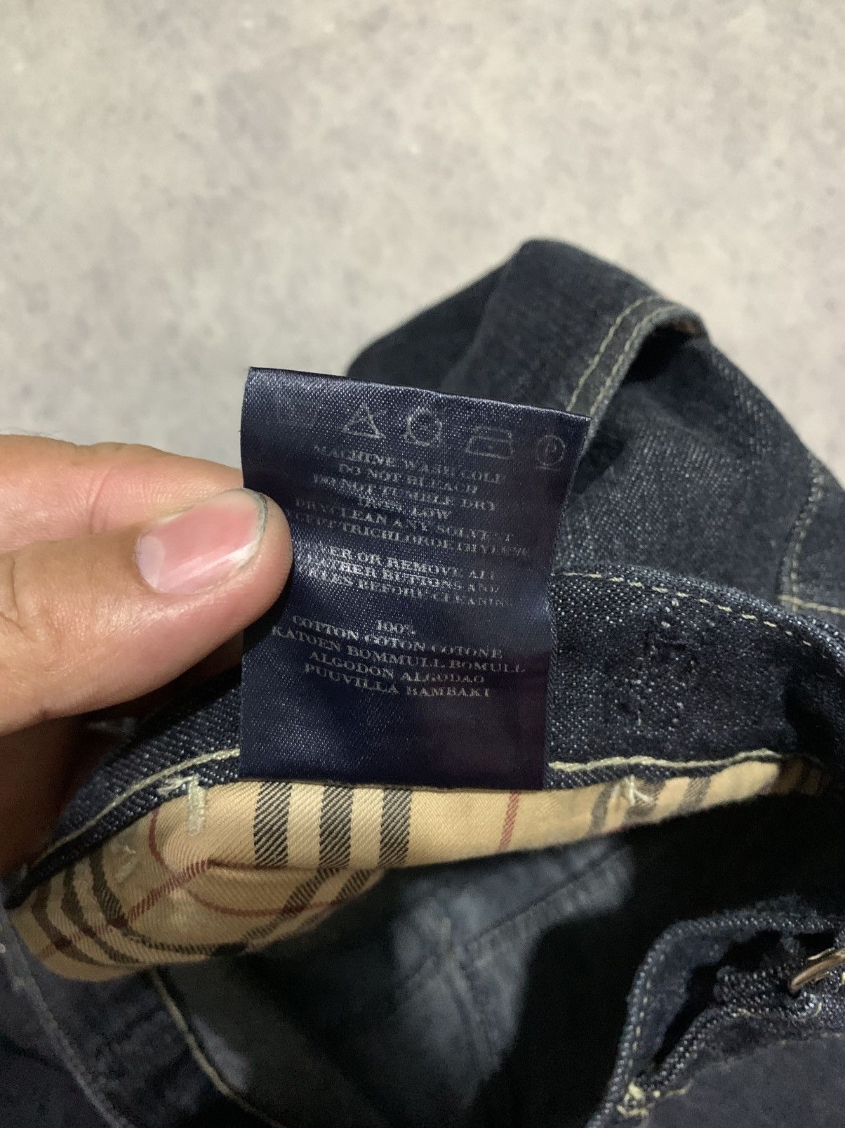 Burberry Burberry longpant rear singel pocket Size US 30 / EU 46 - 7 Thumbnail