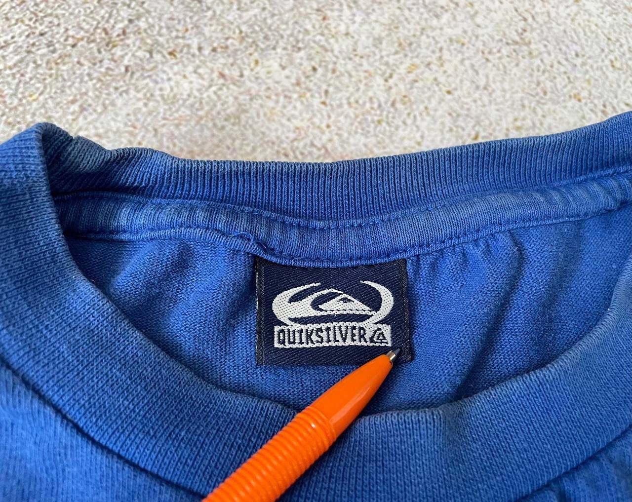 Quicksilver × Quiksilver Vintage 90s Quiksilver Australia Double Graphic Logo T-shirt Size US M / EU 48-50 / 2 - 5 Thumbnail