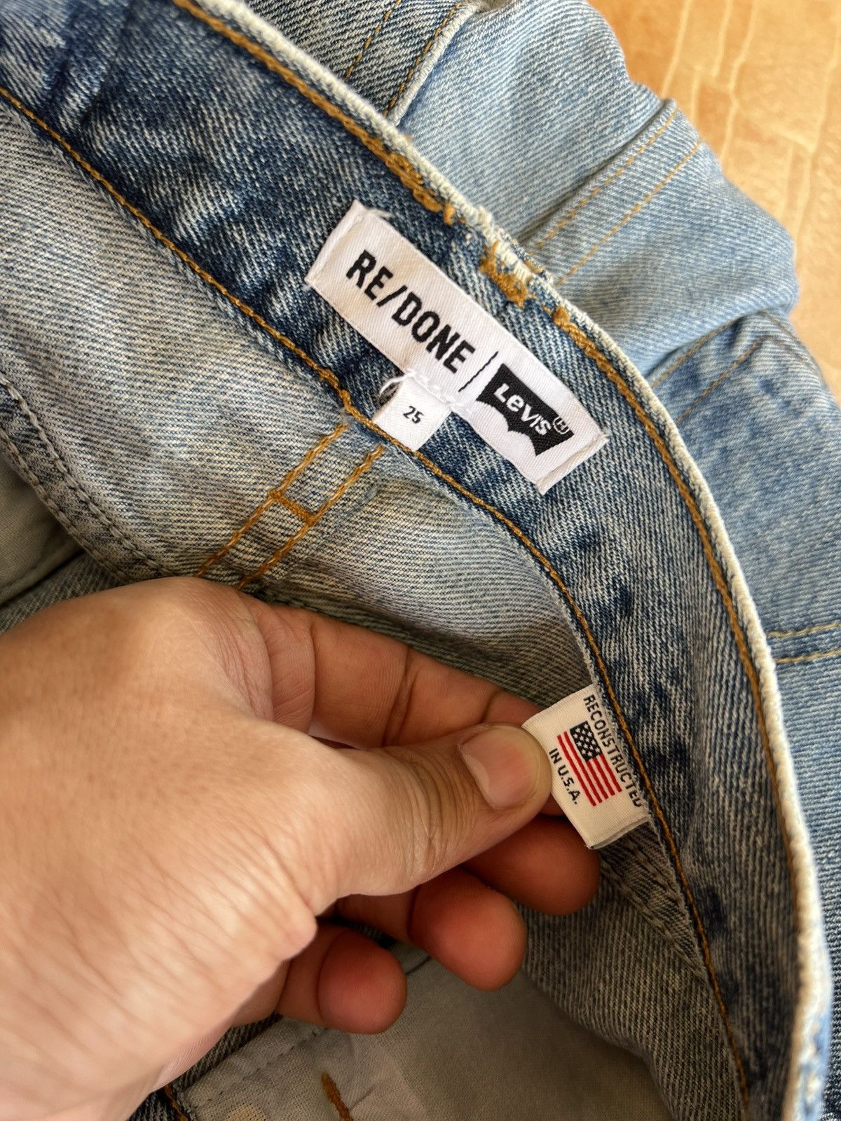 Levi's Re/done x Levis Faded Very Rare Jean Size US 27 - 22 Thumbnail