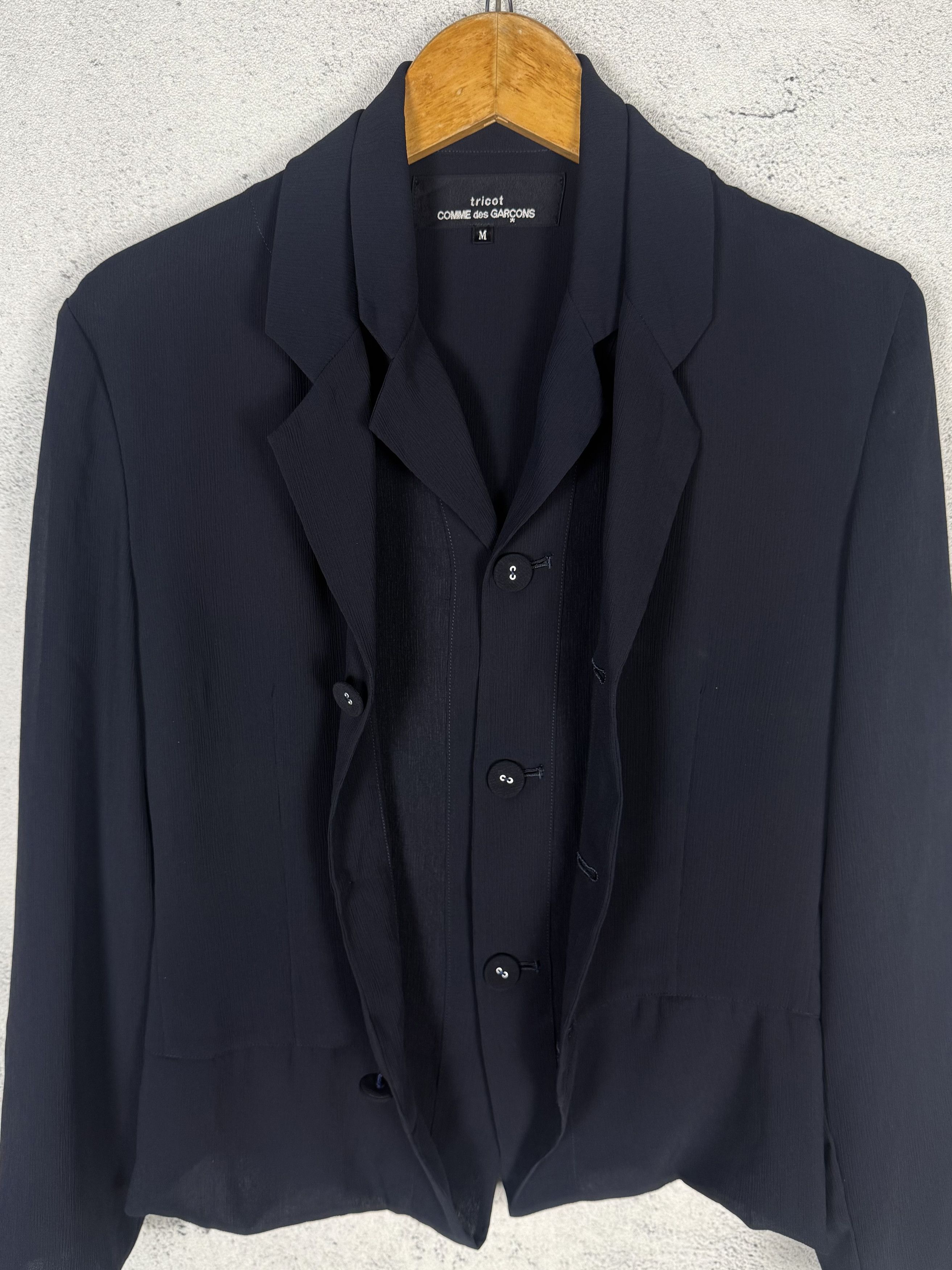 Comme des Garcons Tricot Comme Des Garcons 2 Layer Shirt Size M / US 6-8 / IT 42-44 - 3 Thumbnail