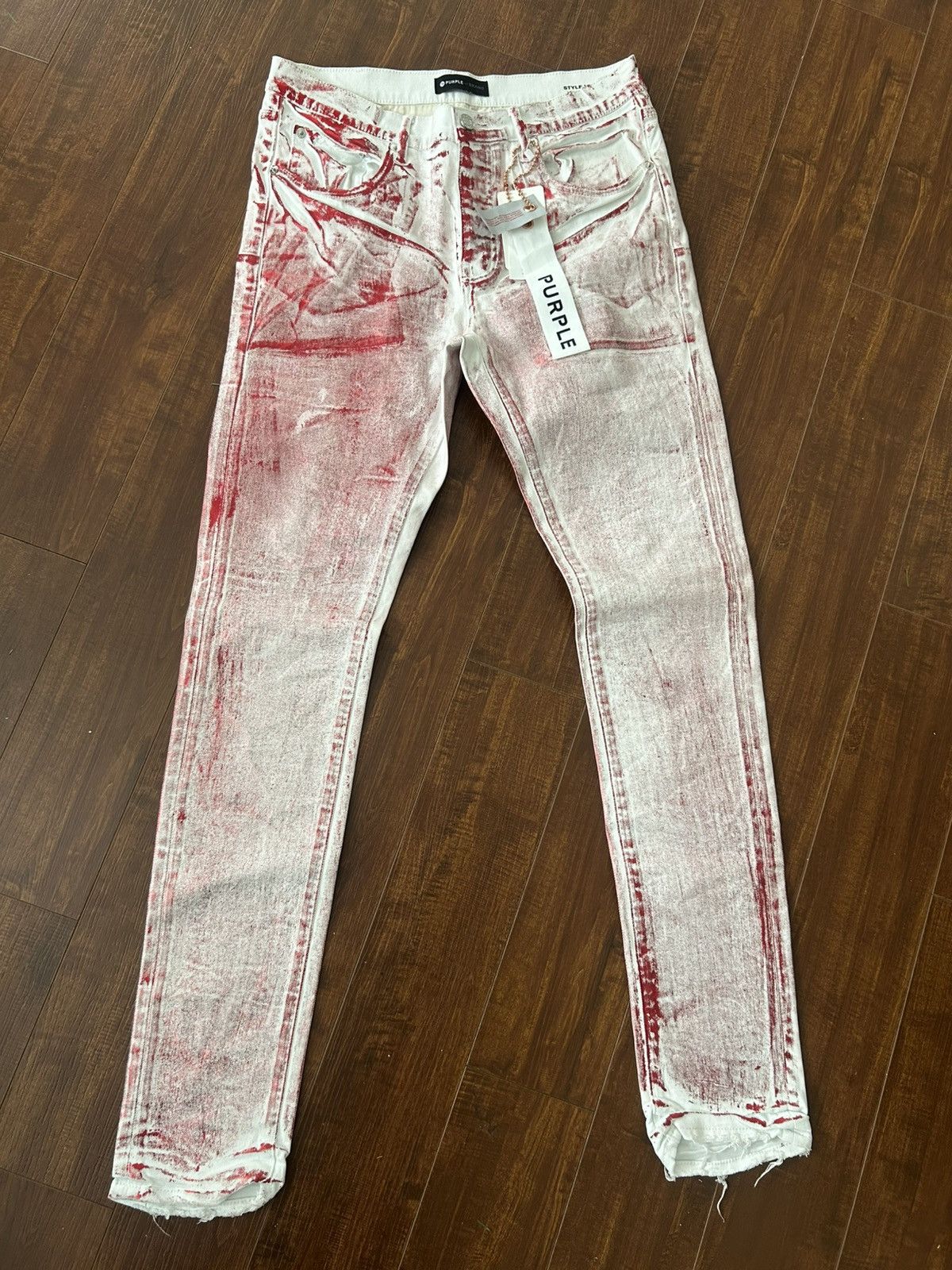 Purple Brand Cherry Foil size 32 Size US 32 / EU 48 - 1 Thumbnail