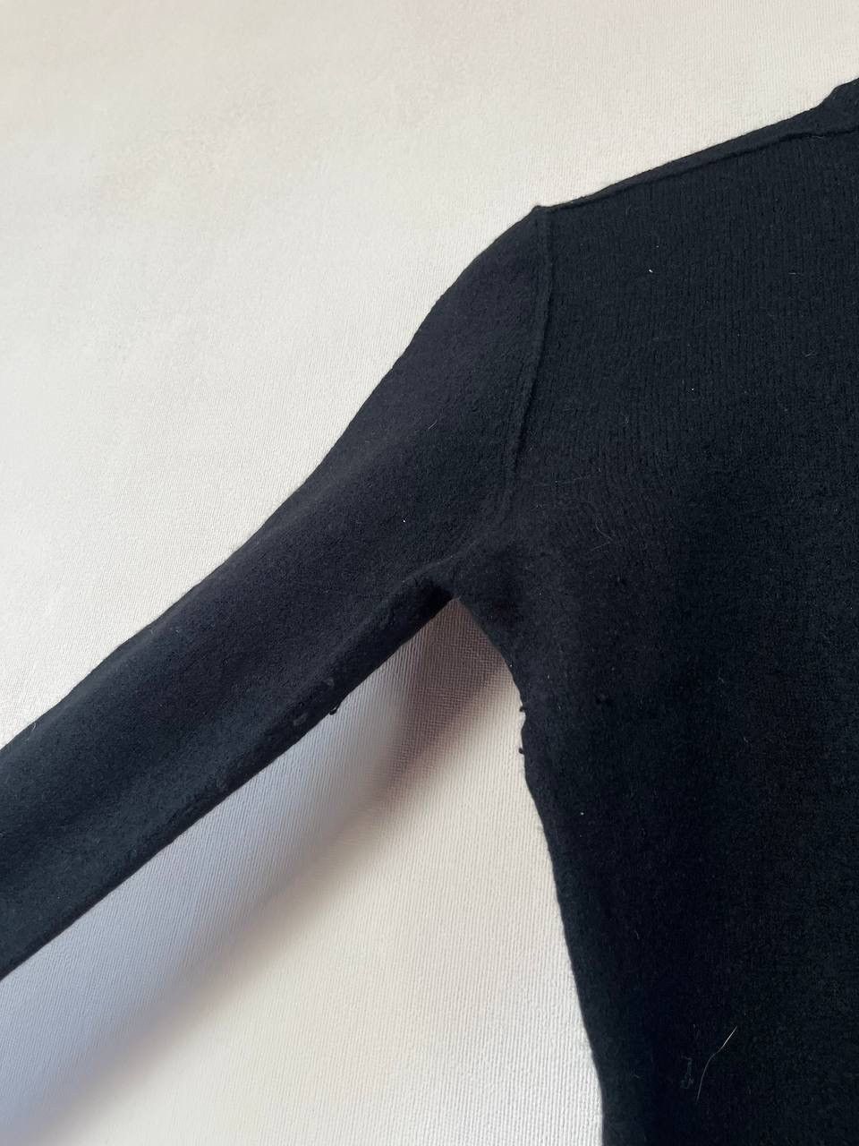 Rick Owens Rick Owens Wool Colorblock Striped Sweater Black Moss Pearl Size US S / EU 44-46 / 1 - 8 Thumbnail