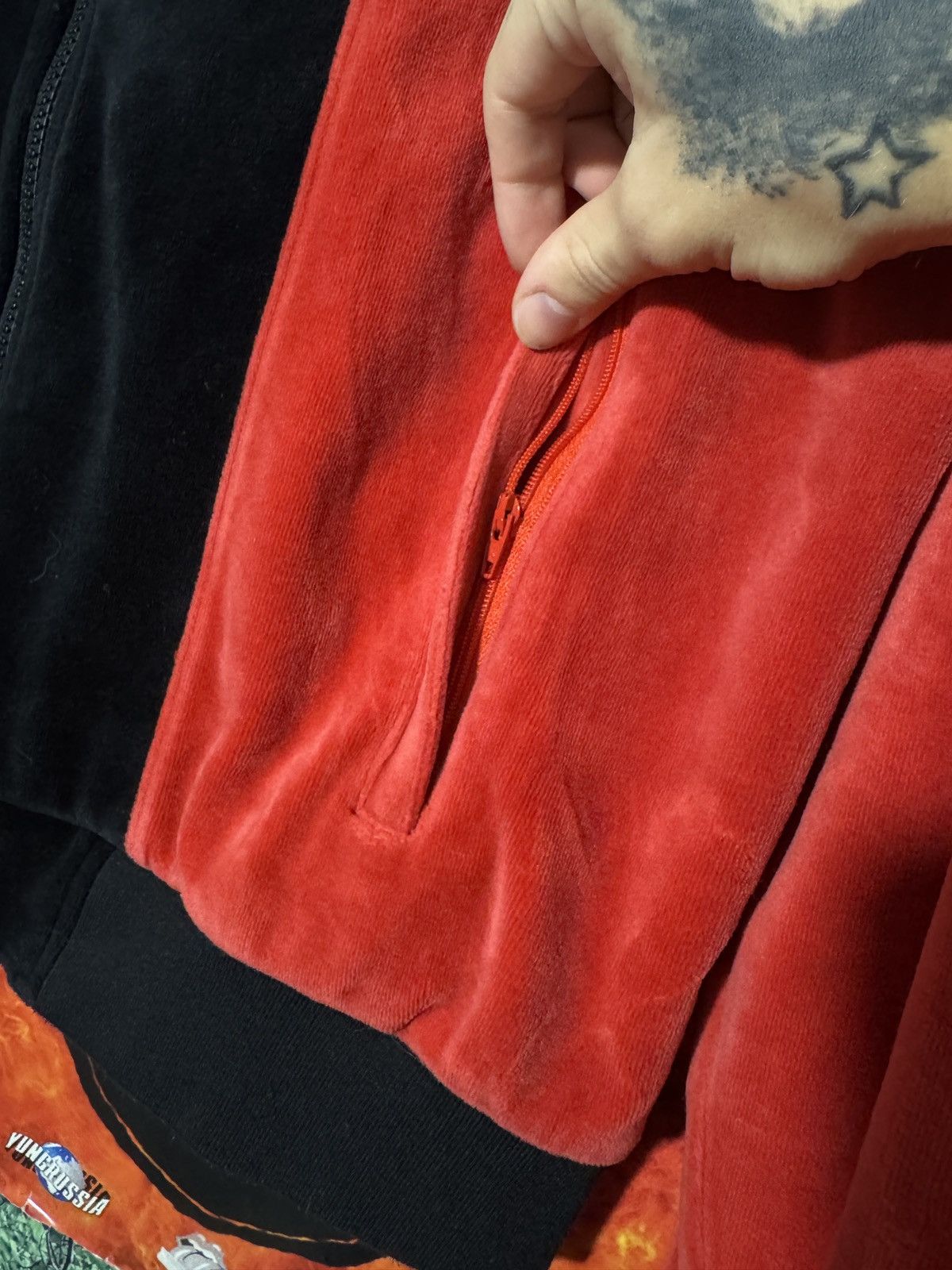 Supreme Supreme Velour Zip Up Jacket Size US M / EU 48-50 / 2 - 7 Thumbnail