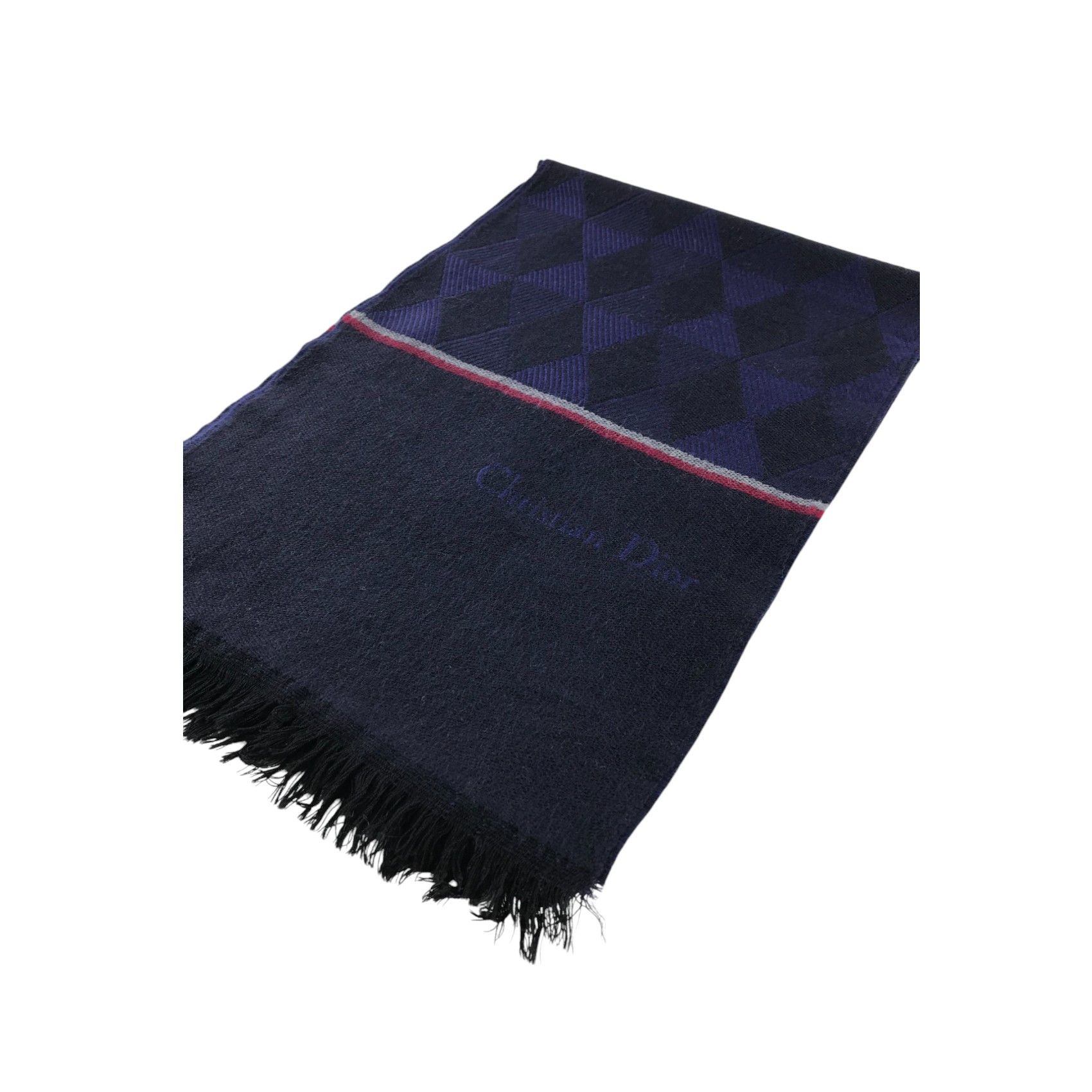 Vintage Christian Dior Monsieur Scarf / Muffler / Neckwear - WW2139 Size ONE SIZE - 3 Thumbnail