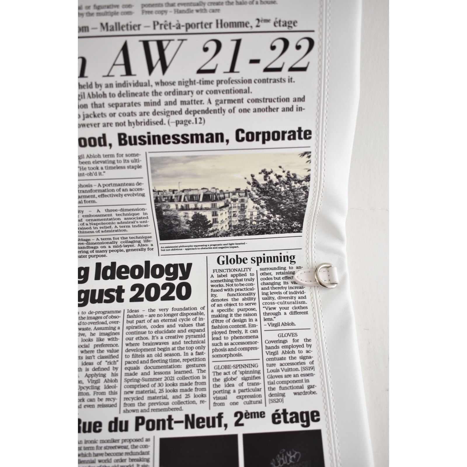 Louis Vuitton Newspaper Pouch Leather Tourist Purist Virgil Clutch Bag Size ONE SIZE - 15 Thumbnail