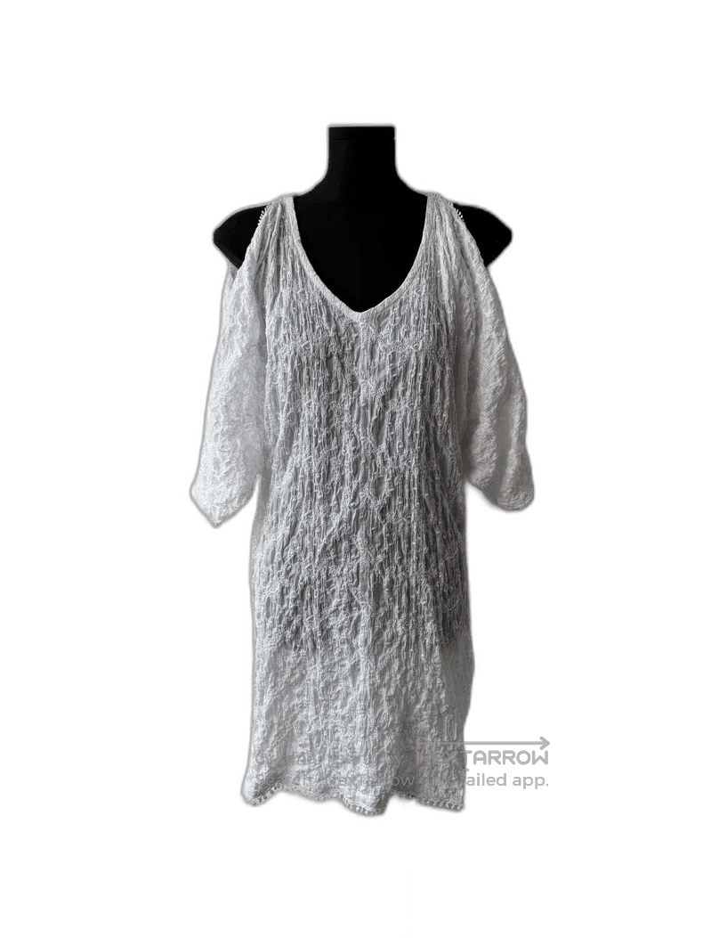 Yohji Yamamoto Yohji Yamamoto Limi Feu Cold Shoulder Top Size US S / EU 44-46 / 1 - 1 Thumbnail