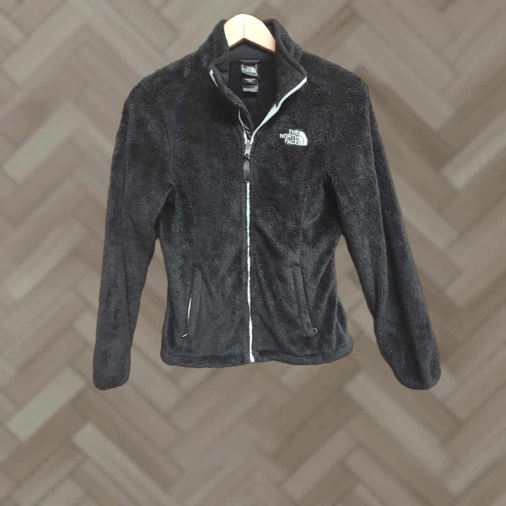 The North Face THE NORTH FACE Jacket Women's XS Fleece Black Full Zip Collared Regular Size Short Description: Casual Size XS / US 0-2 / IT 36-38 - 1 Thumbnail
