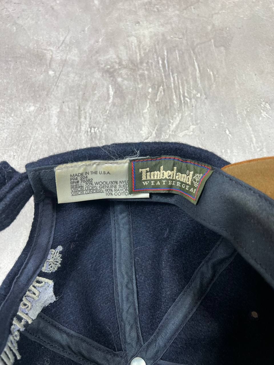 Timberland × Vintage Vintage Timberland Wool Y2k Cap Size ONE SIZE - 5 Thumbnail