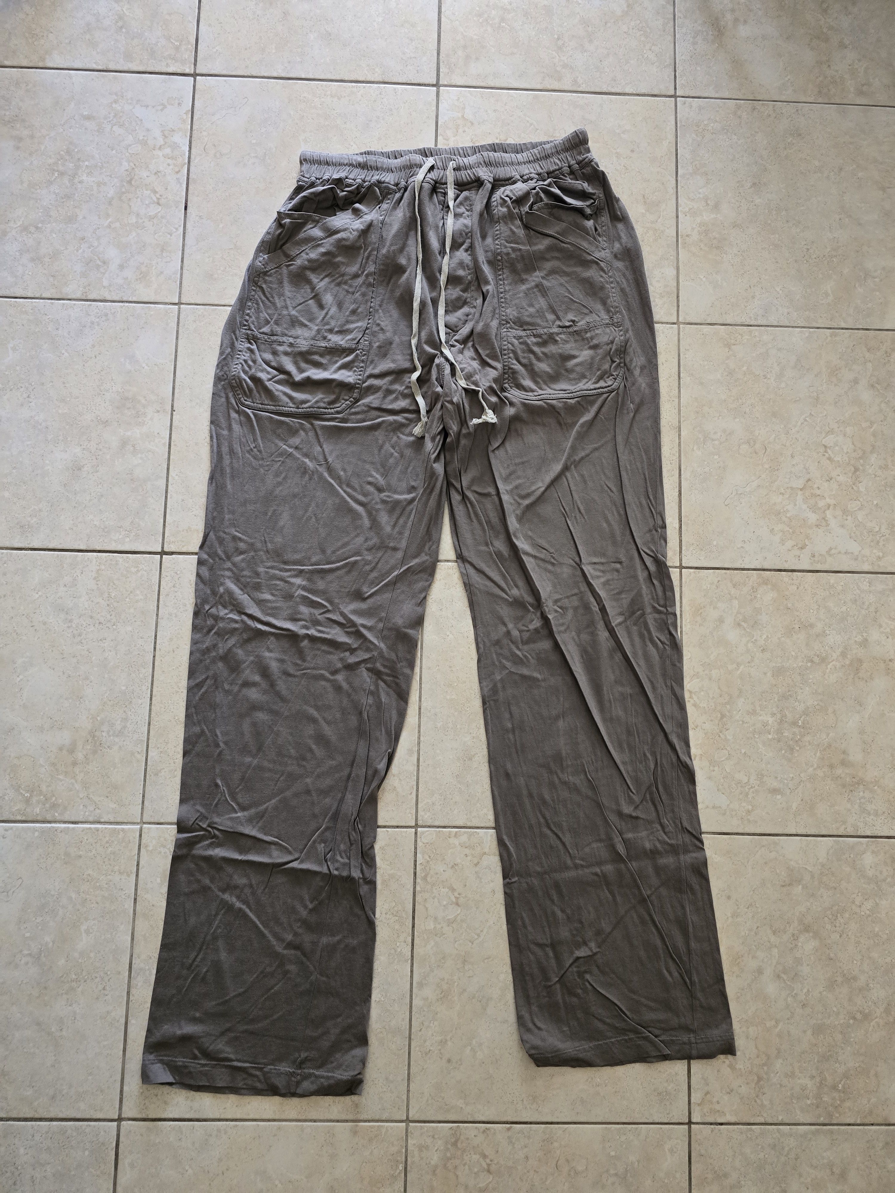 Rick Owens Drkshdw Rick Owens Drkshdw Dust Baggy Drawstring Pants Size US 32 / EU 48 - 1 Thumbnail