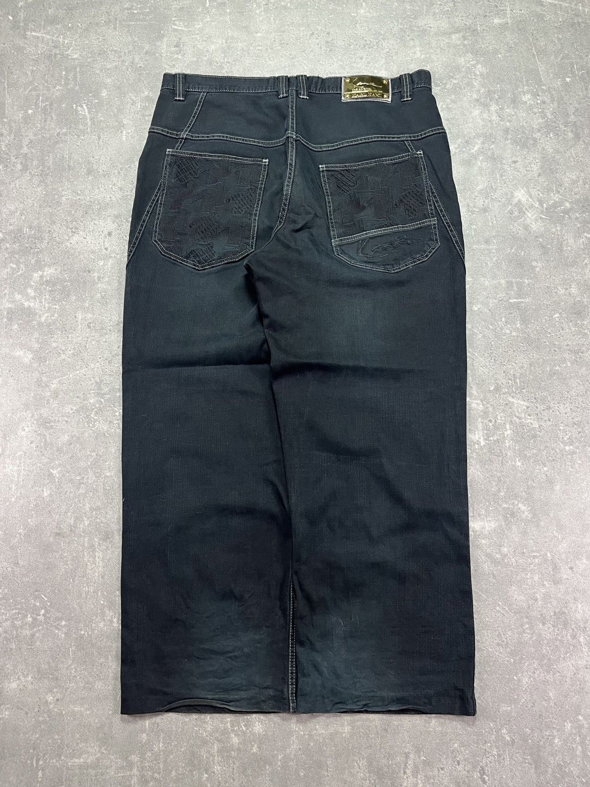 Karl Kani Karl Kani Big Logo Pockets Baggy Faded Denim Jeans 38 Size US 38 / EU 54 - 1 Thumbnail