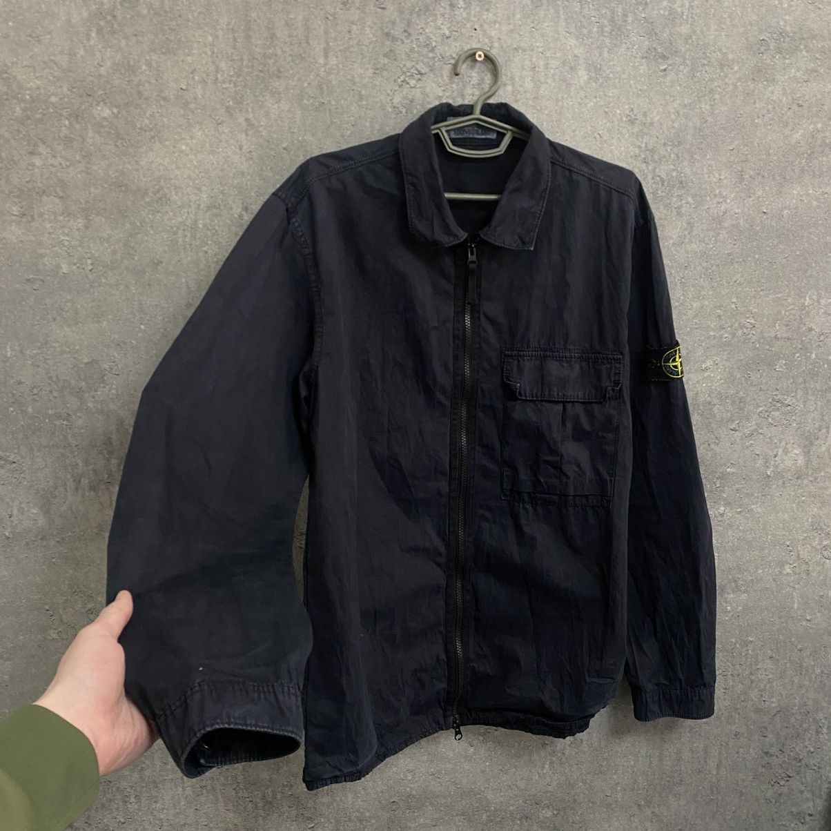 Stone Island Stone Island Overshirt Size US XL / EU 56 / 4 - 2 Thumbnail
