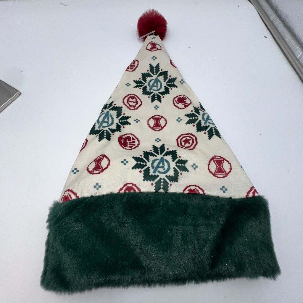 Disney Marvel Disney Parks Plush Christmas Elf Hat With Pom Pom Size ONE SIZE - 7 Thumbnail