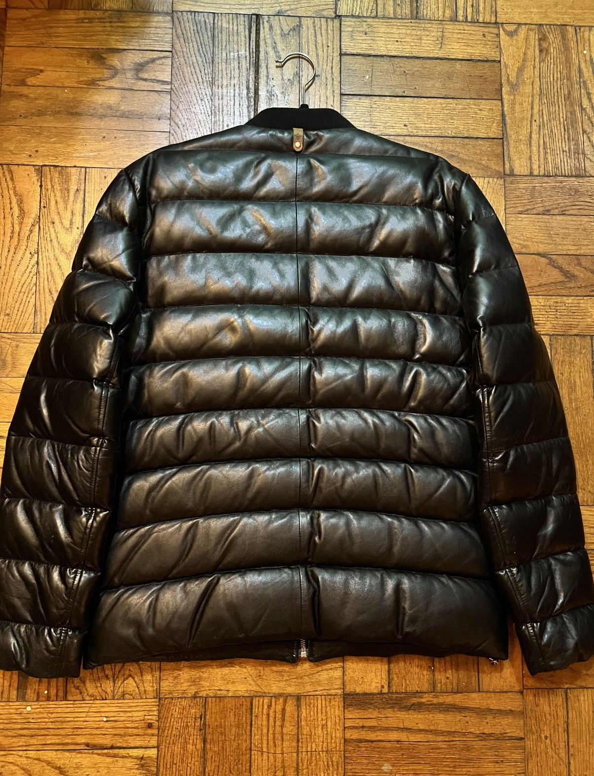 Mackage Mackage Black Leather Down Jacket Men’s Size 40/ Medium Size US M / EU 48-50 / 2 - 7 Thumbnail