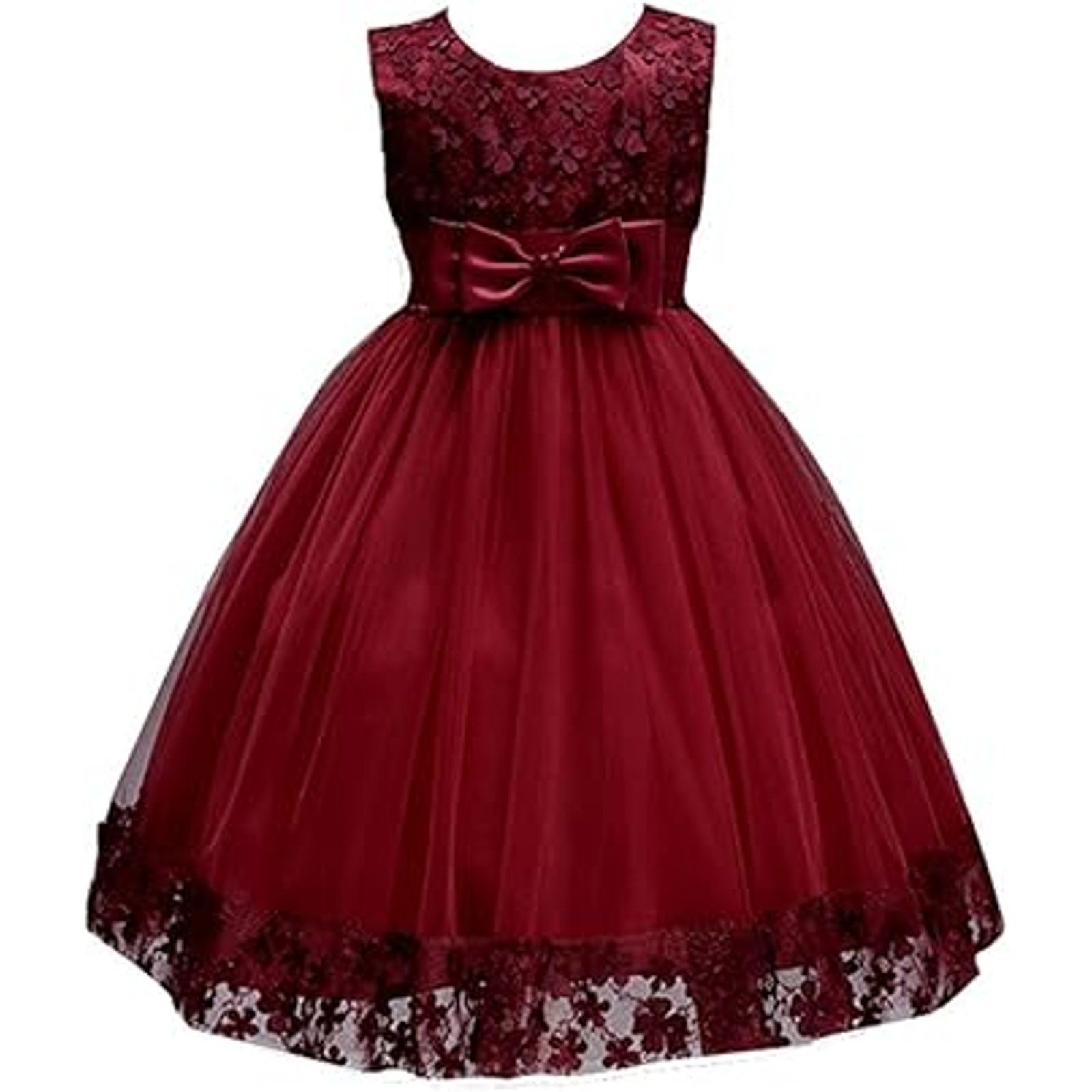 & Other Stories Big Girl Flower Dresses Pageant Party Baptism Baby Sleeveles Size L / US 10 / IT 46 - 1 Thumbnail