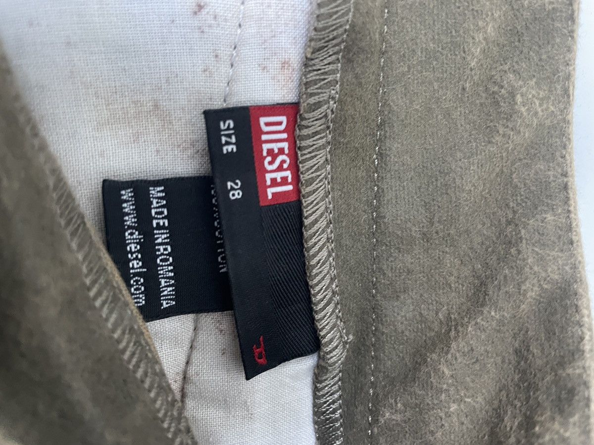 Diesel Diesel pants y2k low waist olive green Size 28" / US 6 / IT 42 - 8 Thumbnail