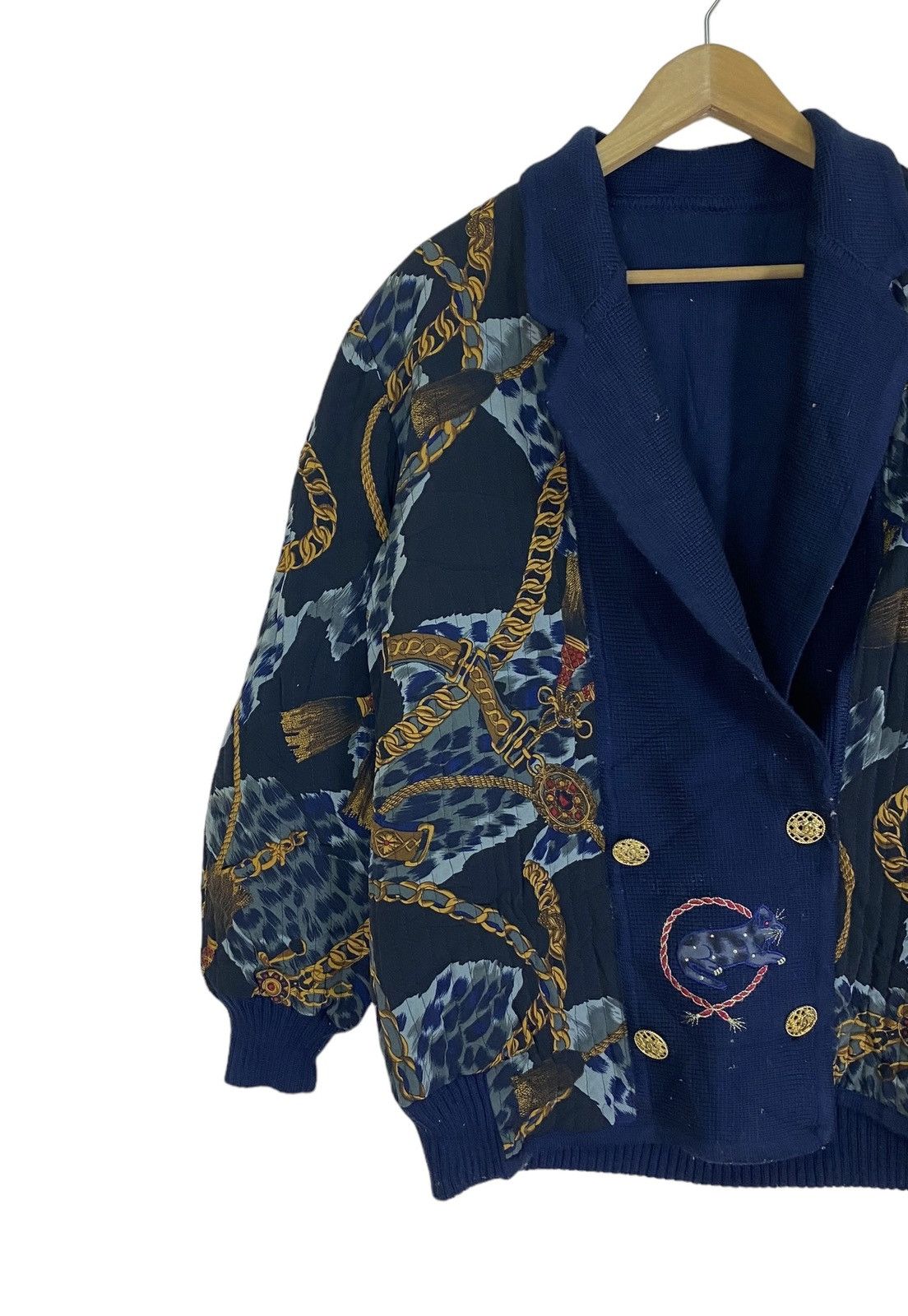 Japanese Brand Japanese Hand Made Chanel Inspired Cardigan Jacket Size US M / EU 48-50 / 2 - 4 Thumbnail