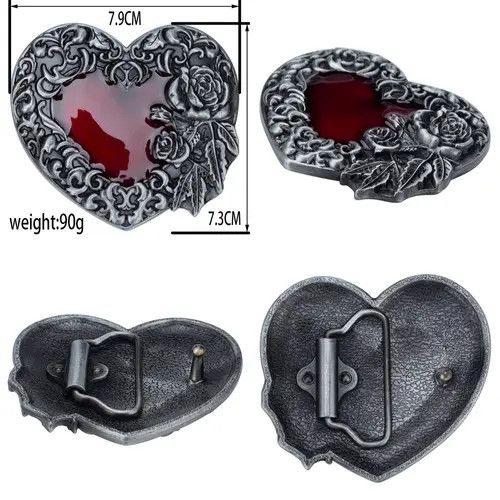 Designer Matchless Vintage Belt Riveted Belts Menswear Accessories Size ONE SIZE - 3 Thumbnail
