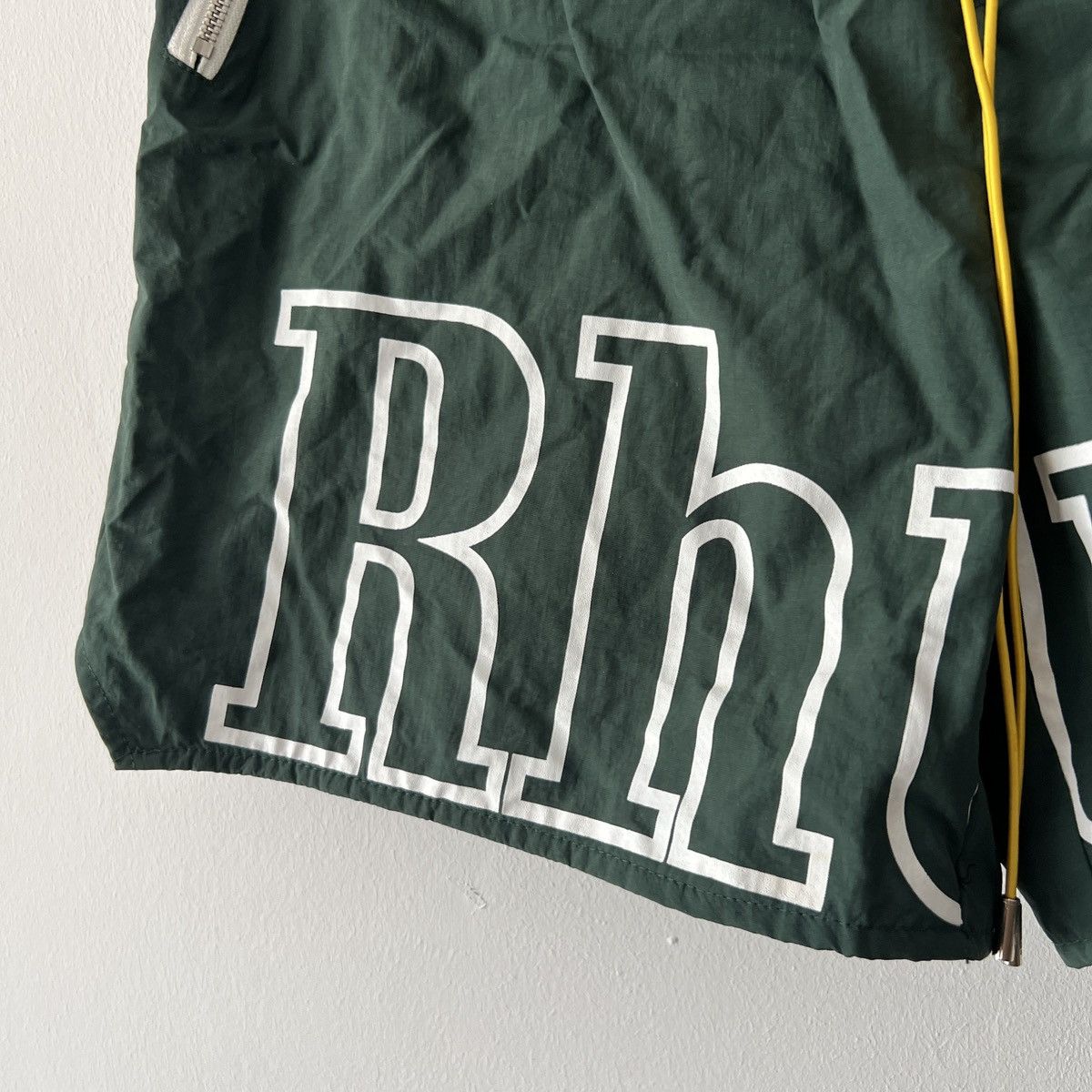 Rhude 🔥🔥 Rhude Drawstring Logo Shorts Size US 34 / EU 50 - 3 Thumbnail