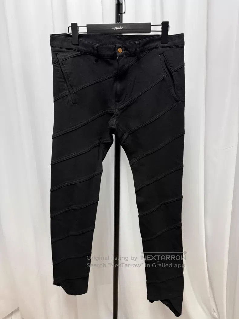 Comme des Garcons Comme des Garcons size M Main Line Felt Spiral Pants Size US 27 - 1 Thumbnail