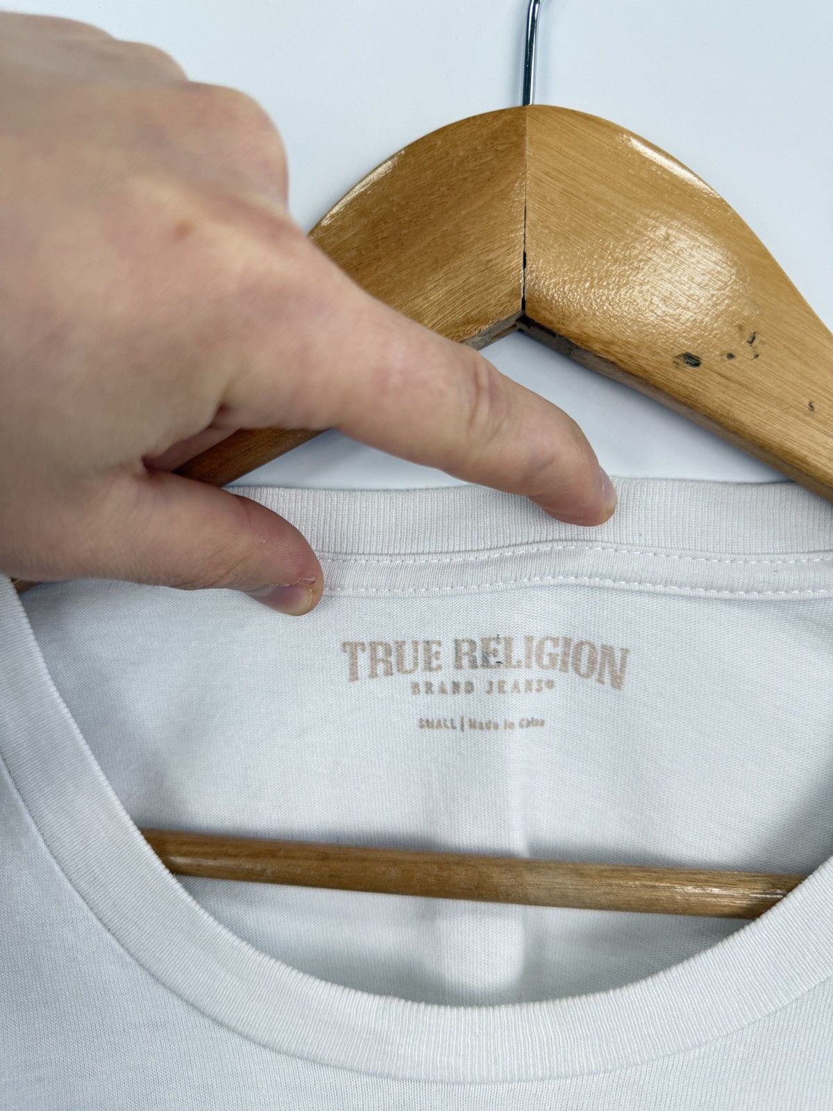 True Religion × Vintage 🇯🇵 Y2K True Religion Buddha World Tour Big Logo T-Shirt Retro Size US S / EU 44-46 / 1 - 6 Thumbnail
