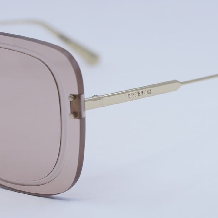 Dior New Dior ULTRADIOR SU B0E0 Sunglasses - Gold Frame, Nude Size ONE SIZE - 8 Thumbnail