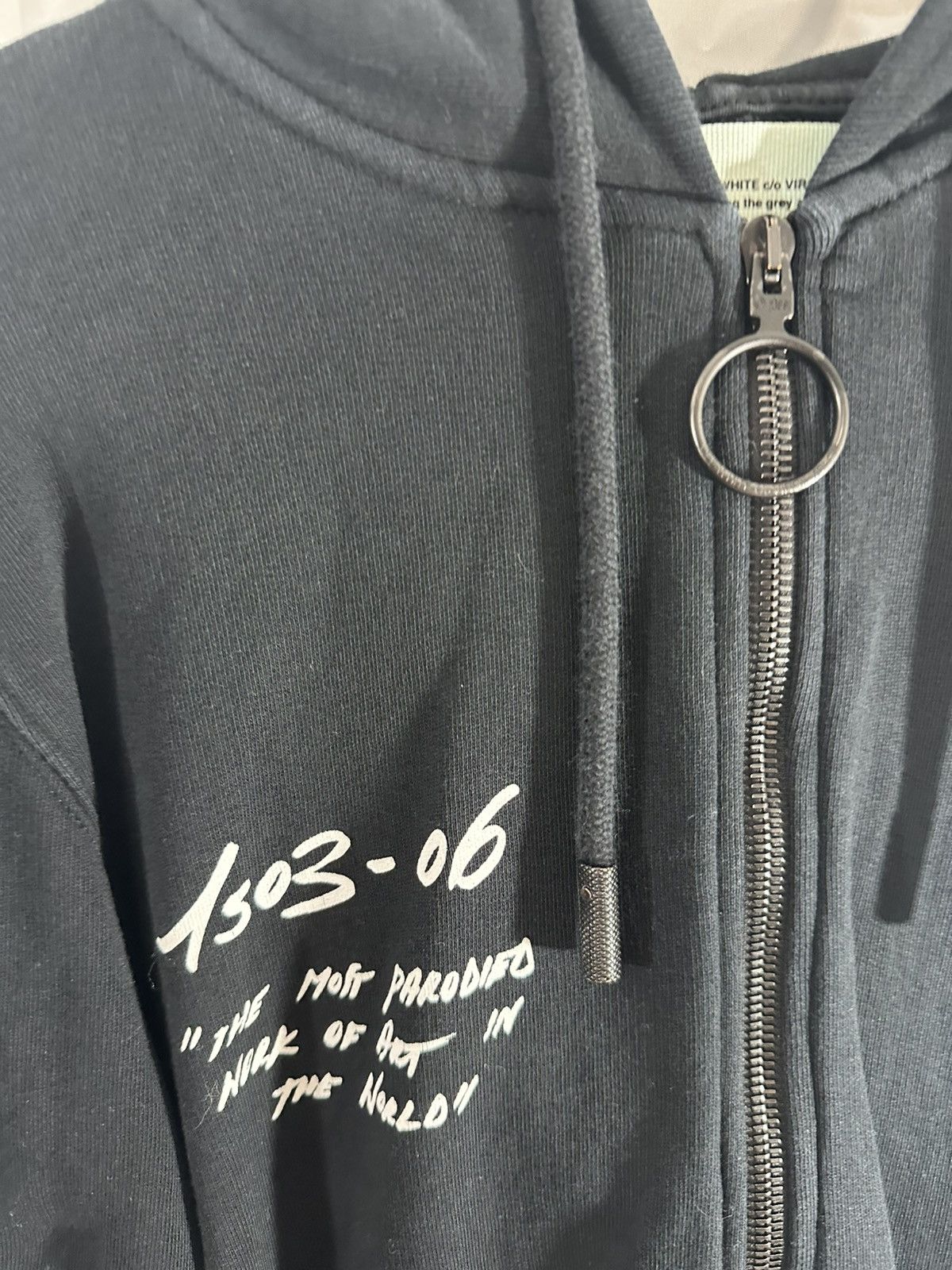 Off-White Off white Hoodie zip Mona Lisa Size US XXS / EU 40 - 5 Thumbnail